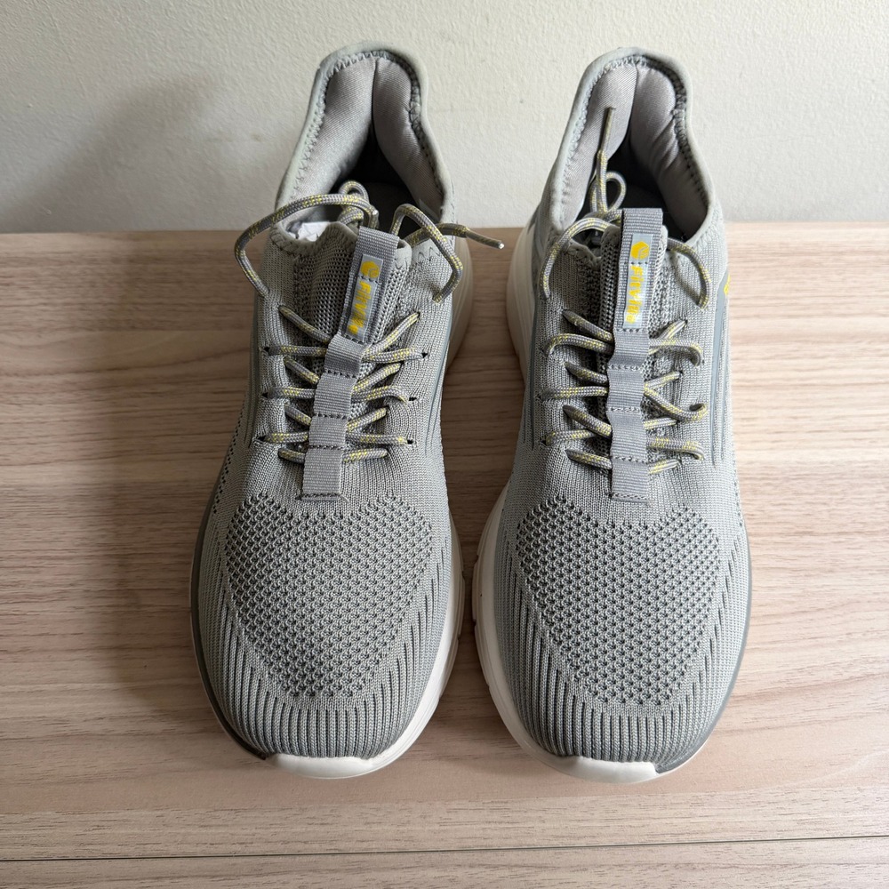 FitVille Recovery Power Running Shoes Grey Wide 10.5W New